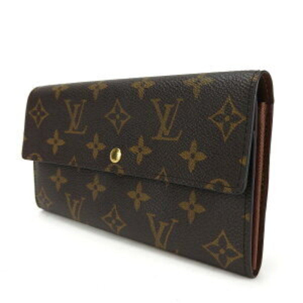 Louis Vuitton Pochette Porte Monnaie Wallet Long Brown Bifold Accessory - Picture 2 of 8